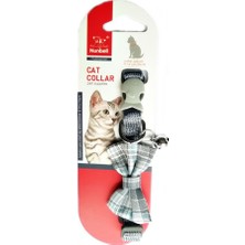 Nunbell Çıngıraklı Fiyonk Papyon Kedi Boyun Tasması 23-35 cm