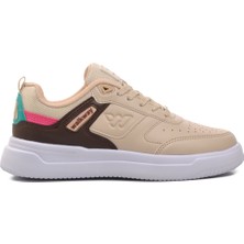 Walkway Bej Kahve Unisex Sneaker