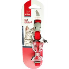 Nunbell Çıngıraklı Fiyonk Papyon Kedi Boyun Tasması 23-35 cm