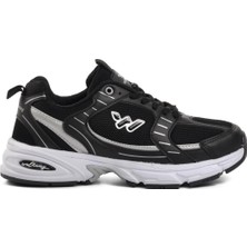 Walkway Siyah Beyaz Unisex Spor Ayakkabı