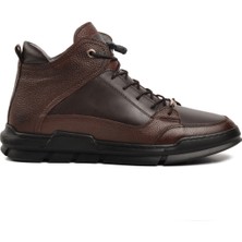 Aspor Kahve  Deri Sneaker Erkek Bot