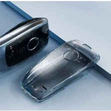 Mercedes A Serisi W177 Şeffaf-Füme Anahtar Kılıfı