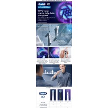 Oral-B iO Ultimate Clean 4'lü Siyah Diş Fırçası Yedek Başlığı