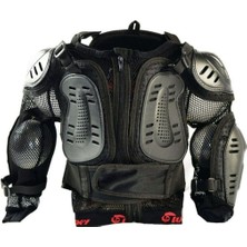 Motoanl Motosiklet Çocuk Body Armor Full Koruma Giysi Motor İçin 4 Mevsim Kullanıma Uygun