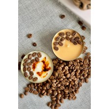 2' Li Kahve Çekirdekli ve Hindistan Cevizi Aromalı Doğal Aromaterapi Soya Mumu