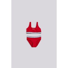 Bg Store Kız Çocuk Kırmızı Mayo