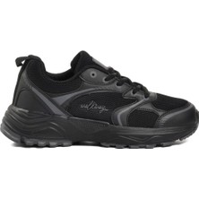 Walkway Siyah Füme Unisex Spor Ayakkabı