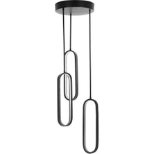 LED Avize Yağmur Modern Sarkıt Linear Aydınlatma Sarkıt Avize 4000K 3 Yıl Garantili % 80 Tasarruflu