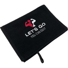 Nakışlı Spor Havlusu, Ter Emici Spor Havlusu, Fitness Havlusu, Antrenman Havlusu