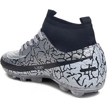 Yusufshoes Lion Boğazlı Çocuk Yetişkin Çoraplı Halı Saha Futbol Ayakkabısı