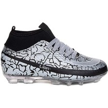 Yusufshoes Lion Boğazlı Çocuk Yetişkin Çoraplı Halı Saha Futbol Ayakkabısı