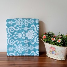 Asev Home Ipli Ayarlanabilir Isıya Dayanıklı Keçeli Büyük Boy Ütü Masası Kılıfı Örtüsü Bezi 55X140CM Doğa
