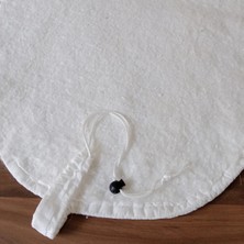 Asev Home Ipli Ayarlanabilir Isıya Dayanıklı Keçeli Büyük Boy Ütü Masası Kılıfı Örtüsü Bezi 55X140CM Doğa