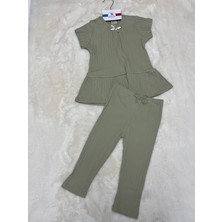 Nurcan Bebe Fitilli Uzun Taytlı Kısakollu Takım