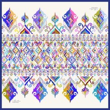 Güz | Yaz Serinliği Eşarp 2412-04 90X90