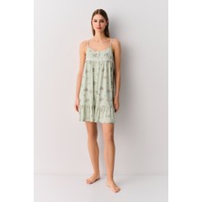 Suwen Catalina Gecelik Kadınlar İçin %95 Viskon Konforlu ve Şık Gecelik