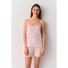 Suwen Mia Atlet Şort Pijama Takımı