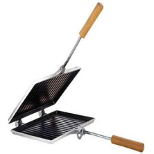 Mediterian Renkli Teflon Tost Makinesi, Pratik ve Lezzetli Atıştırmalıklar İçin Mükemmel