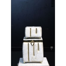 Mediterian Bej Damla Model 2'li Ahşap Çamaşır Sepeti, şık ve kullanışlı ev düzeni