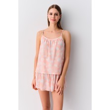 Suwen Shiny Atlet Şort Pijama Takımı