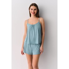 Suwen Hillary Atlet Şort Pijama Takımı