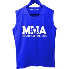 Top Glory Mma Baskılı Kolsuz Sporcu T-Shirt Tank Top Sporcu Fitness Atlet