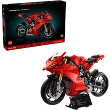 42202 LEGO Technic Ducati Panigale V4 S Motosiklet 1603 Parça +18 Yaş