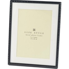 Benim Evim Moor Siyah Çerçeve 13X18CM Dekoratif Hediyelik Hayat Tarz Metal Fotoğraf 1 Adet