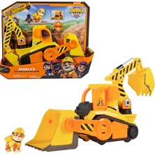 Paw Patrol Deluxe Bulldozer Aracı ve Rubble Figür