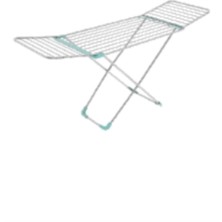 Mediterian Renkli Çamaşır Kurutmalığı, Dayanıklı ve Pratik Tasarım Gümüş Renk