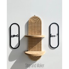 Home And Love ve Duvar Rafı Seti