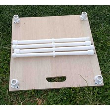 Kamp Masası 60X60 Modüler Ahşap Ppr Kişiye Özel Tasarım