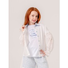 Kız Çocuk Fisto Gömlek T-Shirt Ikili Takım 1804