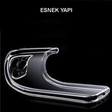 Caseart Xiaomi Poco F5 ile Uyumlu Kapak Kamera Korumalı Süper Silikon Şeffaf Kılıf