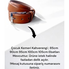 Canaris Çocuk Kemeri Kahverengi