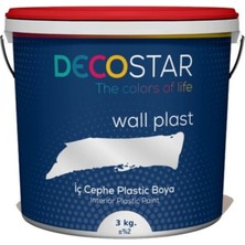 Mediterian Parlak ve dayanıklı iç cephe plastik boya, 1 L, beyaz renk, kaliteli dekorasyon için