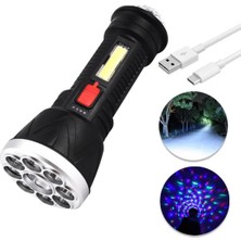 Powermaster CL-W09 9+1 Ledli + Flaşörlü Deprem Ve Afet İçin Şarjlı El Feneri