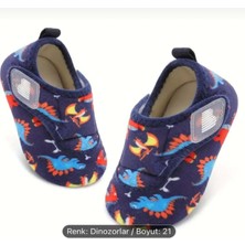 Dinozor Desenli Çocuk Ev Patiği