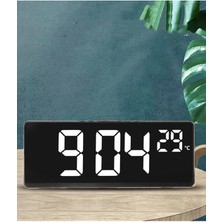 Dijital Dereceli Alarmlı Masa Saati Ses Kontrollü