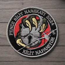 Pençe Kilit Harekatı 2024 Patch Peç Arma - 10 cm