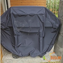 130*60 Mangal Koruma Örtüsü, %100 Su Geçirmez, Ithal Mehler Kumaş, Lastikli Kılıf Branda