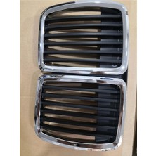 Ön Panjur Böbrek Bmw E30 Krom Siyah  1982-91