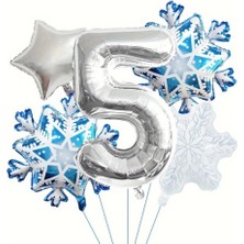 Kartanesi 5 Yaş Rakam Folyo Balon Set