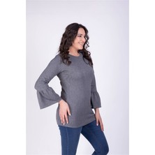 Myline Kolları Volanlı Bluz