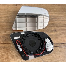 Dıs Dıkız Ayna Camı Sol (Elektrıklı, Kor Nokta Uyarılı) W205 14> W213 16> W222 17>