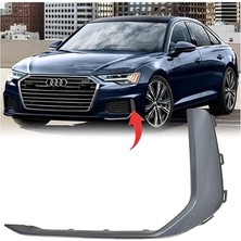 Süs Çıtası Sol Platin Gri Ön Tampon A6 2019-2022