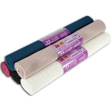 Mediterian Kaydırmaz Rulo Pad, Çok Amaçlı, Beyaz, Kumaş, Halı, Masa, Araç Torpido Üstü