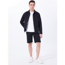 Mustang Denim Şort, 30, Siyah