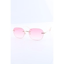 Max Polo Pembe UV400 Kadın Güneş Gözlüğü Max Polo - 1MP8206R003