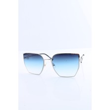 Max Polo Mavi UV400 Kadın Güneş Gözlüğü Max Polo - 1MP8222R004